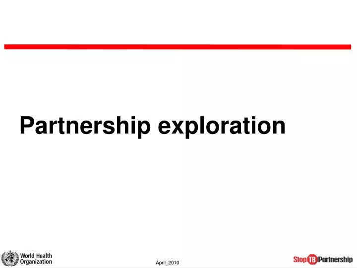 partnership exploration