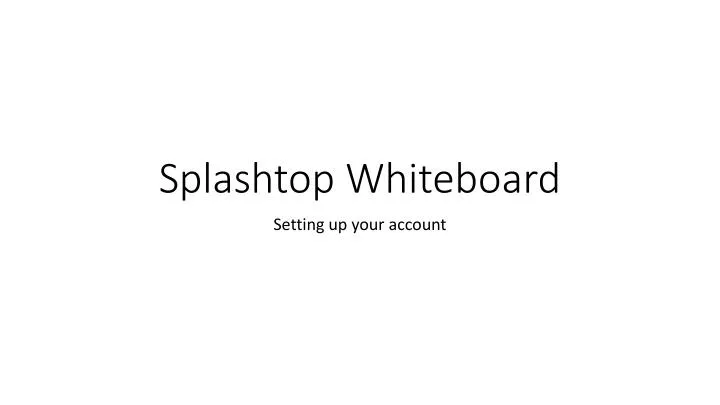 splashtop whiteboard