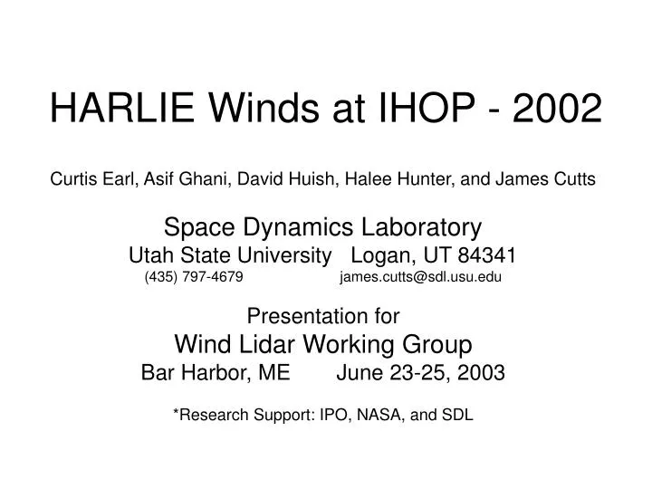 harlie winds at ihop 2002