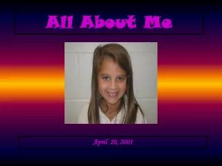 All About Me