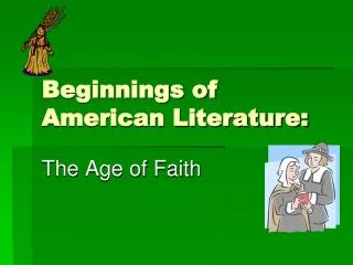 Beginnings of American Literature: