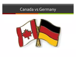 Canada vs Germany