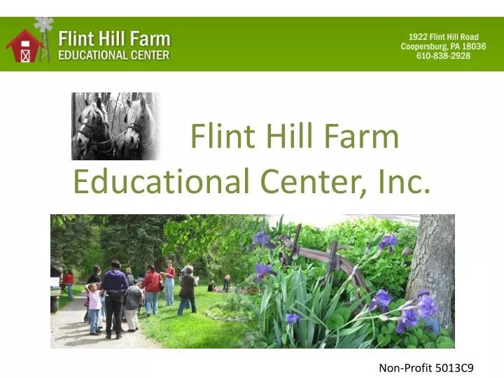 flint hill farm educational center inc