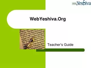 WebYeshiva.Org