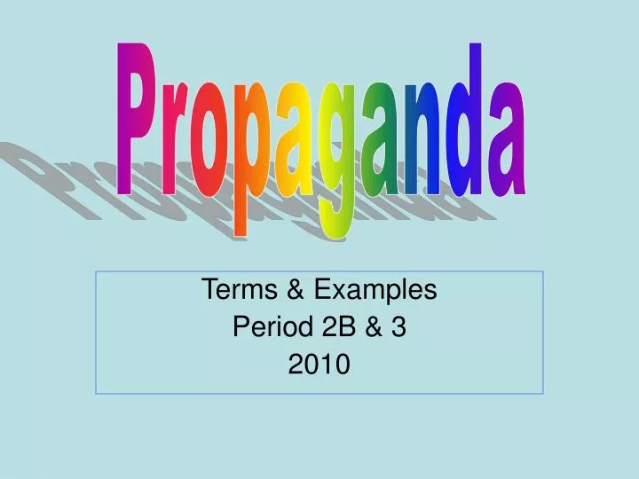terms examples period 2b 3 2010