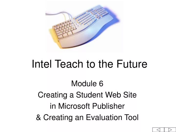 intel teach to the future