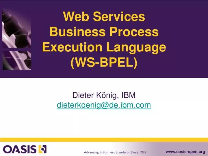 web services business process execution language ws bpel