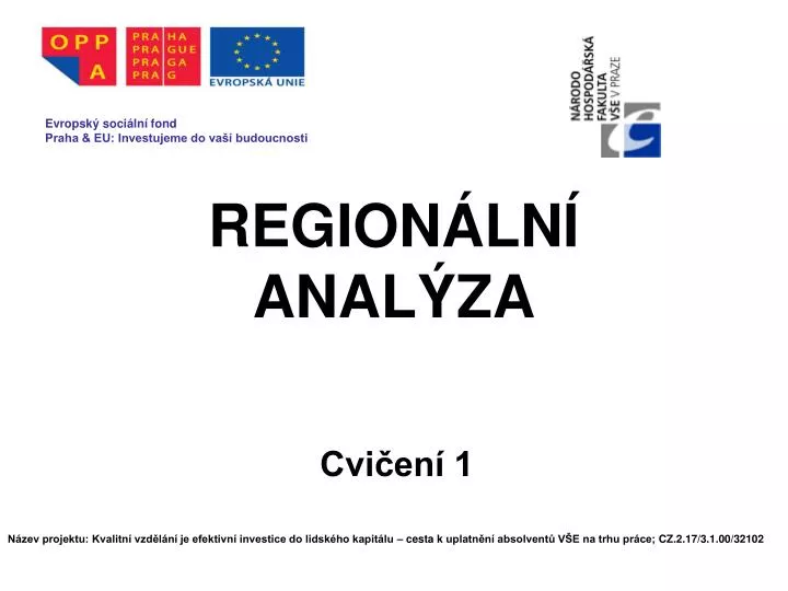 region ln anal za