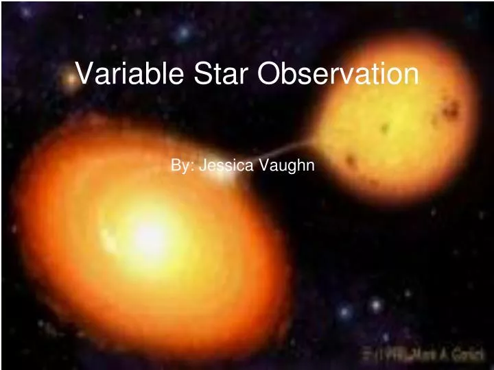 variable star observation