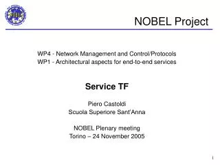 NOBEL Project