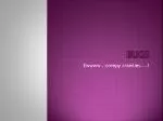 bugs - slide 1