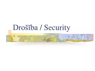 dro ba security