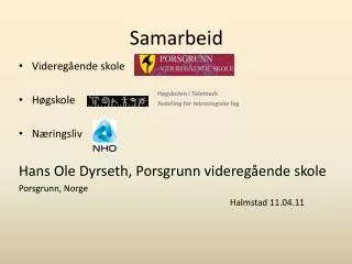samarbeid