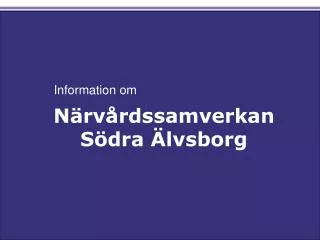 n rv rdssamverkan