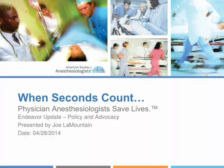 when seconds count physician anesthesiologists save lives