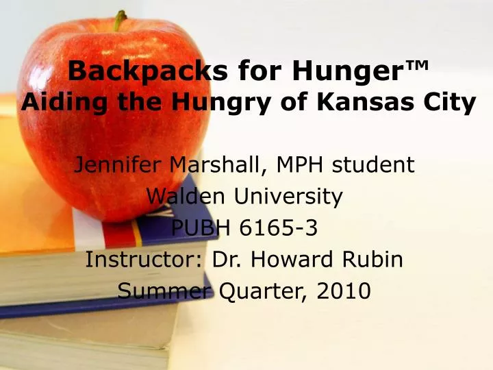 backpacks for hunger aiding the hungry of kansas city