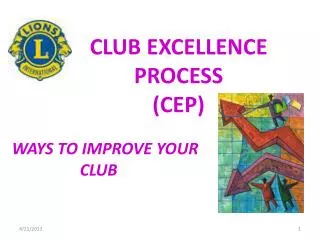 CLUB EXCELLENCE PROCESS (CEP)