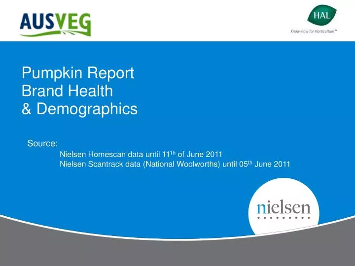 pumpkin report brand health demographics