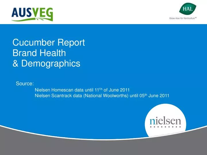 cucumber report brand health demographics