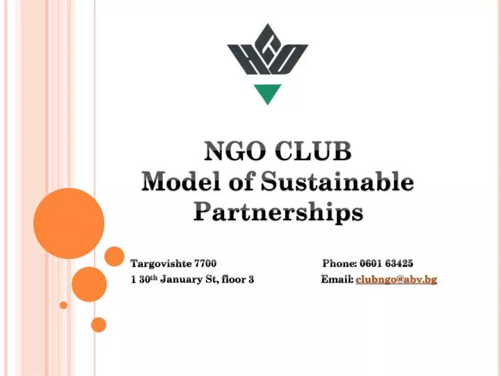 ngo club model of sustainable partnerships