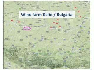 Wind farm Kalin / Bulgaria