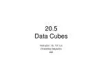 20.5 Data Cubes - slide 1