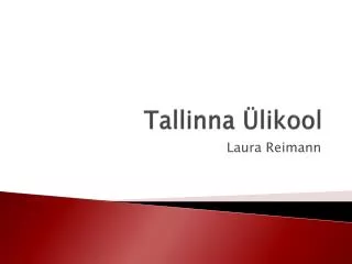tallinna likool