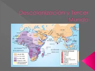 descolonizaci n y tercer mundo