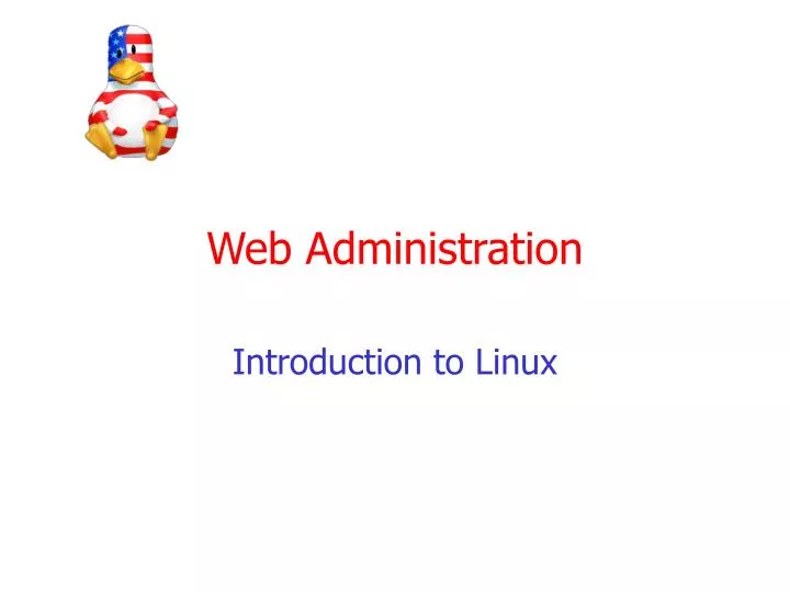 web administration