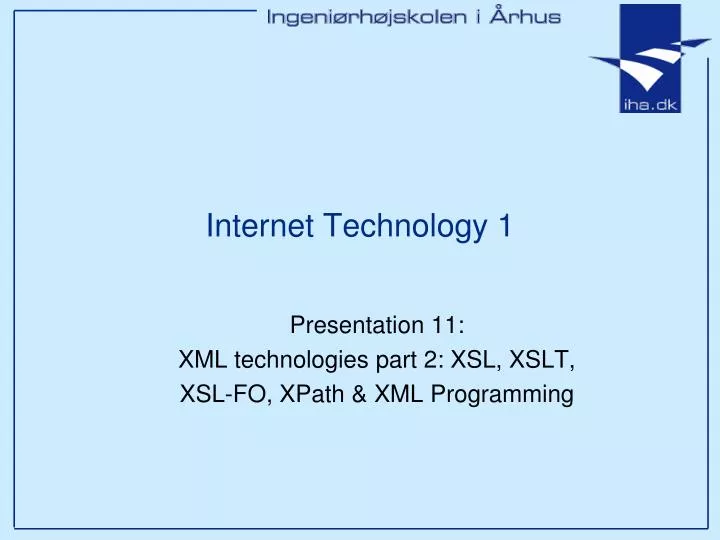 internet technology 1