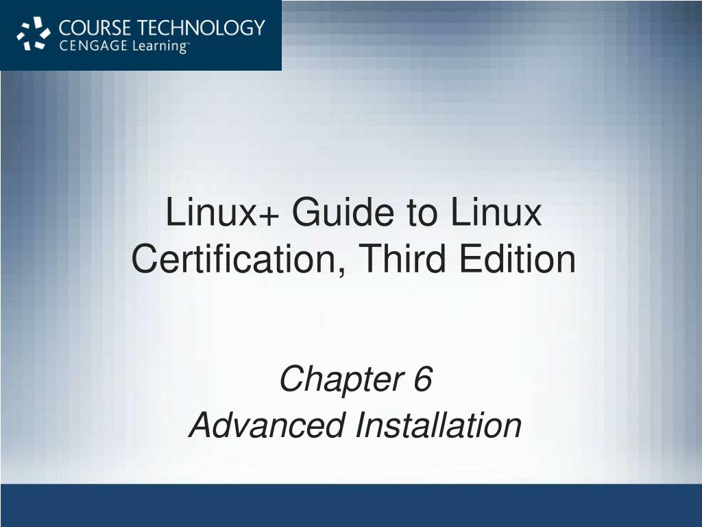 PPT - Linux+ Guide to Linux Certification, Third Edition PowerPoint ...