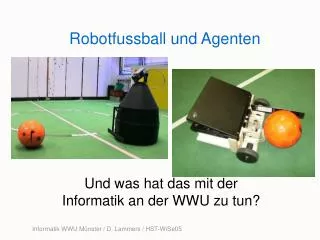 robotfussball und agenten
