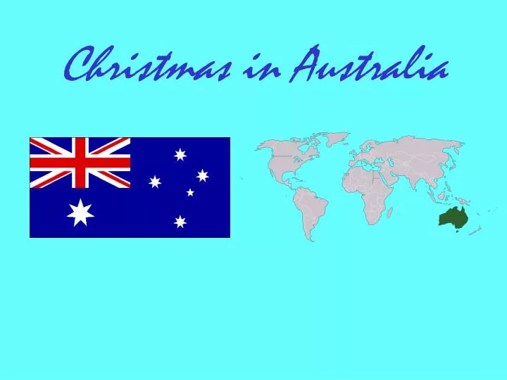 christmas in australia