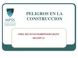 peligros en la construccion