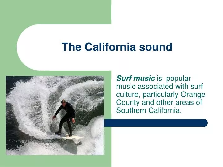 the california sound