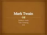 Mark Twain - slide 1