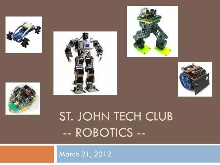 st john tech club robotics
