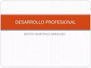 desarrollo profesional