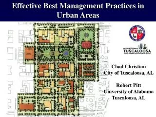 Effective Best Management Practices in Urban Areas