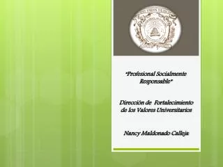 profesional socialmente responsable