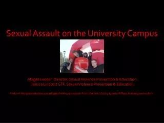 Sexual Assault on the University Campus