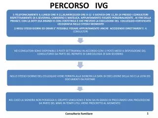 percorso ivg
