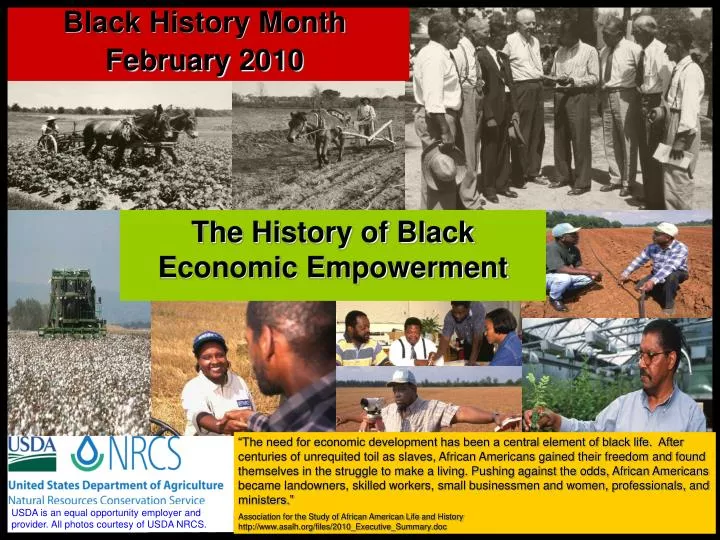 the history of black economic empowerment