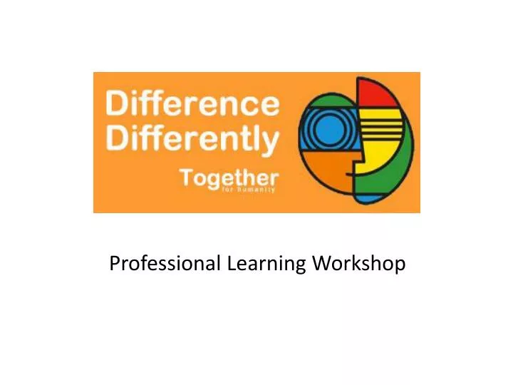 professional learning workshop