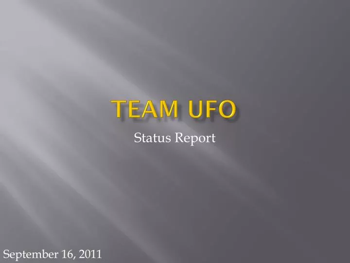 team ufo