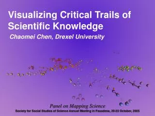 Visualizing Critical Trails of Scientific Knowledge