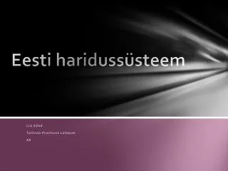 eesti hariduss steem