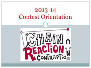 2013-14 Contest Orientation