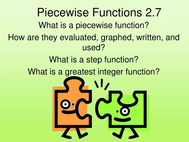 piecewise functions 2 7