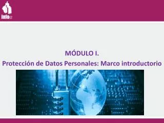 m dulo i protecci n de datos personales marco introductorio